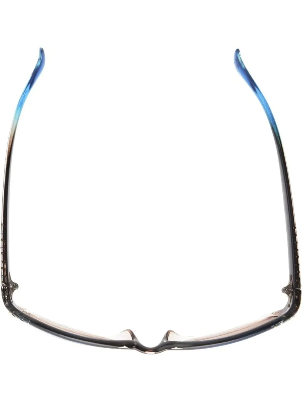 Stylish Women's Turquoise Studded Square Sunglasses with Blue Crystal Accents